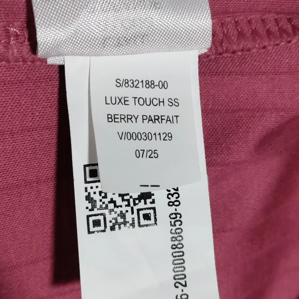 Banana Republic Luxe Touch Polo Shirt Mens Large Tall Berry Parfait NWT